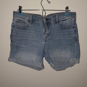 BLUE JEAN SHORTS